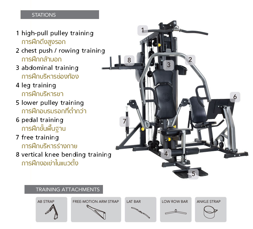 Horizon Torus5 โฮมยิม3สถานี Home Gym