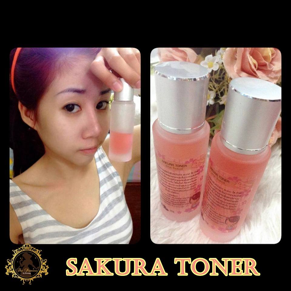 โทนเนอร์ซากุระ หน้าใส (Toner Sakura The Princess by Kwang)