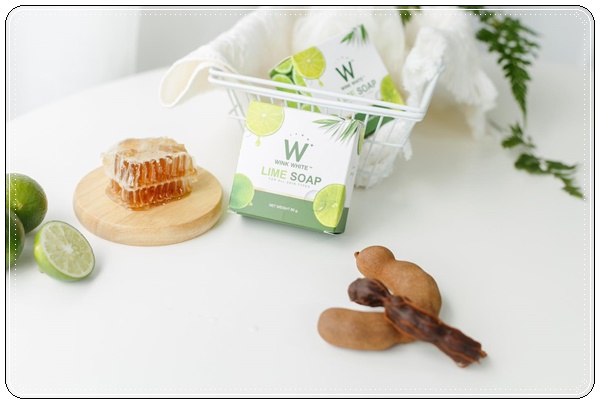 สบู่มะนาววิ้งไวท์ Lime Soap Wink White