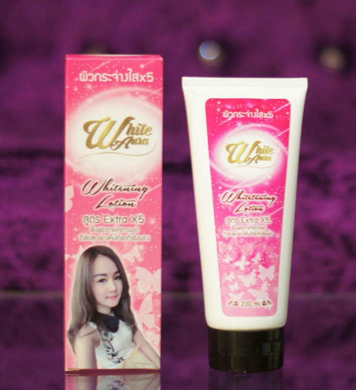 โลชั่นไวท์ออร่า (WhiteAura Whitening Lotion)