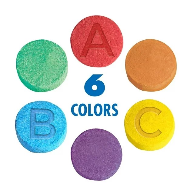 เม็ดสีเปลี่ยนสีในน้ำ Mr.Bubble Fizzy Tub Color Tablets Assorted Bathwater ราคา 550 บาท