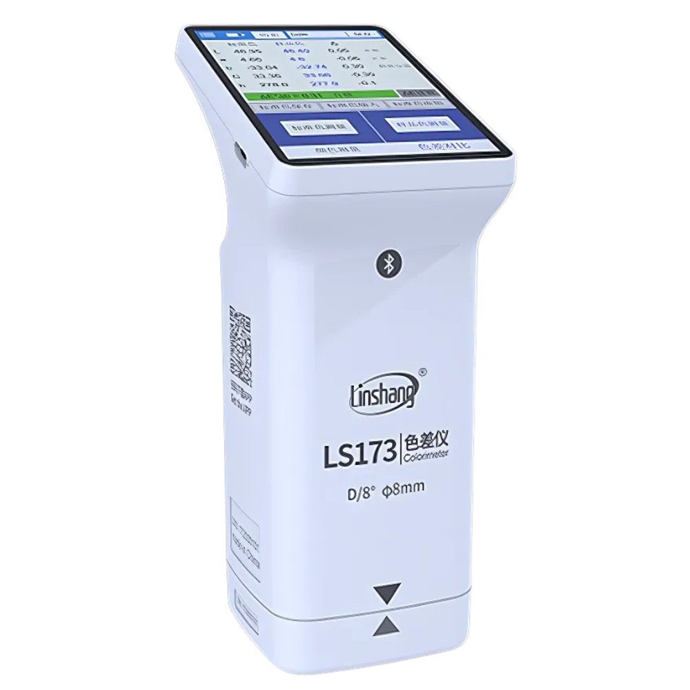 Linshang รหัส LS-173 เครื่องวัดสีหน้าจอสัมผัส,Portable colorimeter D/8 touch screen color analyzer