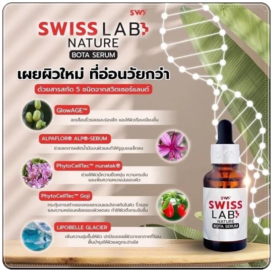 เซรั่ม Swiss Lab Nature Bota Serum (1แถม1)