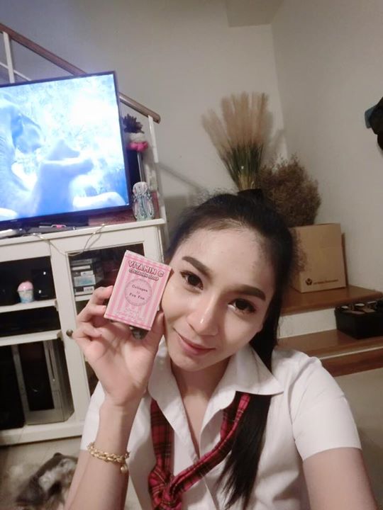 สบู่ฝนฝน วิตามินซี คอลลาเจน (Vitamin-C collagen soap By Fon Fon)