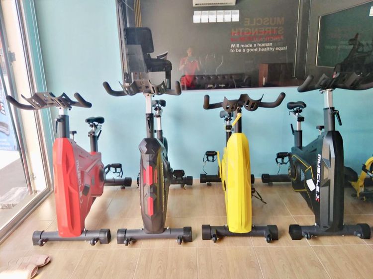 จักรยานออกกำลังกาย SpinBike Mus-D04-2 งานฟิตเนส