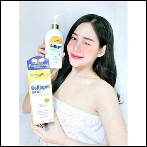 คอลลาเจนโกลด์ โลชั่นผิวขาว Collagen Gold Plus Lotion