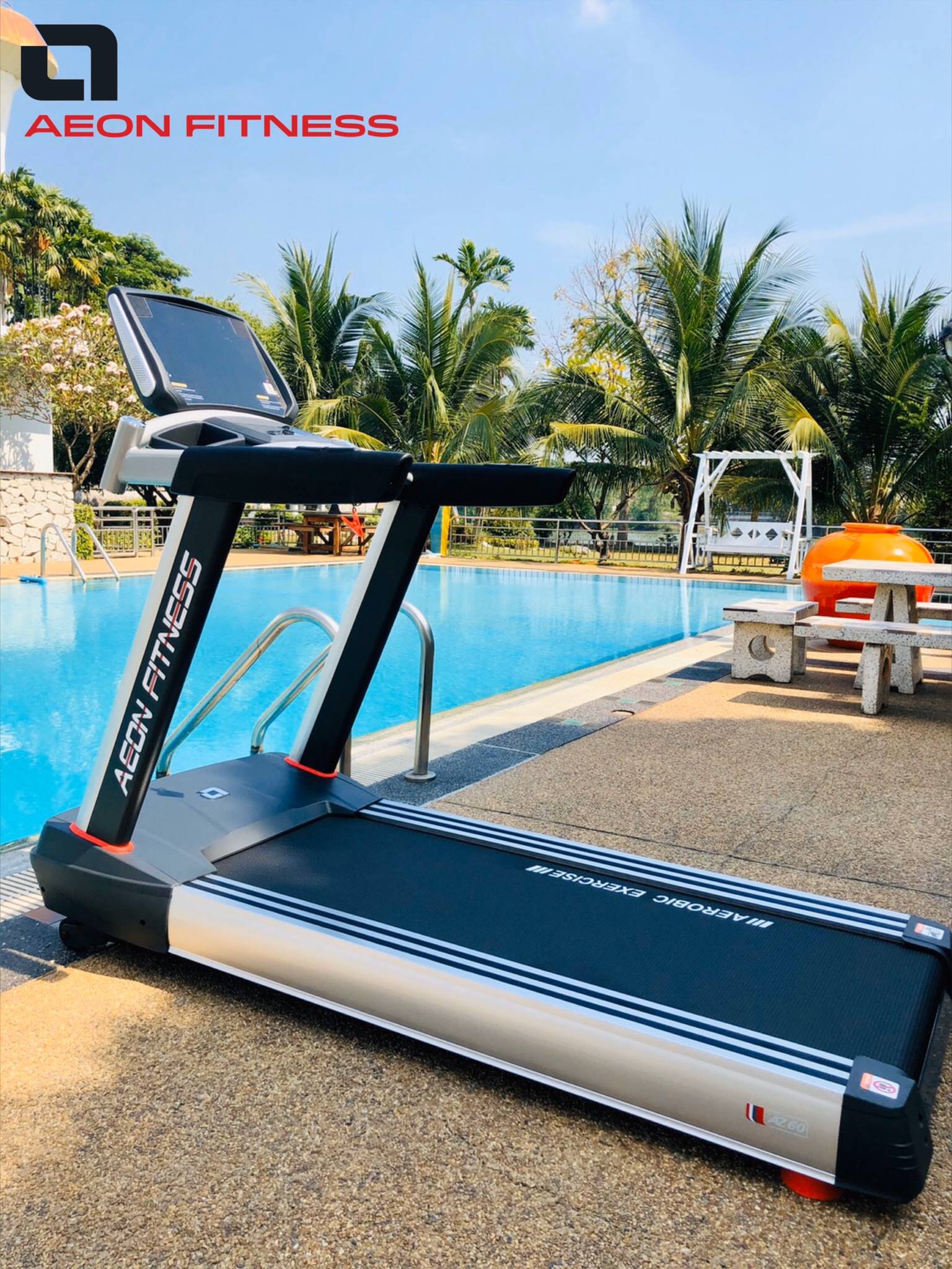 ลู่วิ่งไฟฟ้าAeonFitnessรุ่นAZ60 / Motor AC 4 HP