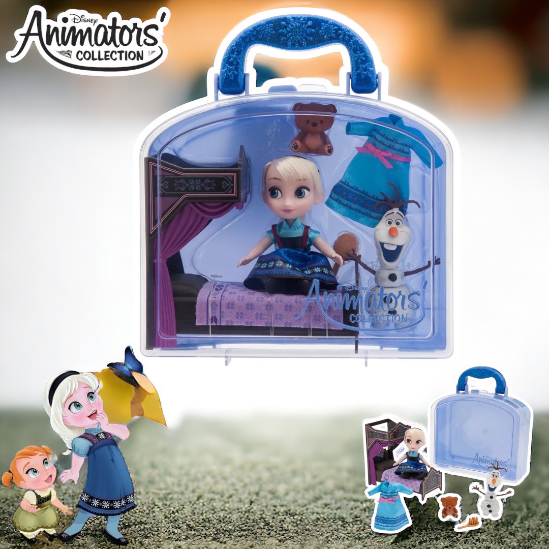 นำเข้า USA Disney Animators' Collection Elsa Mini Doll Play Set – 5'' ราคา 990 บาท