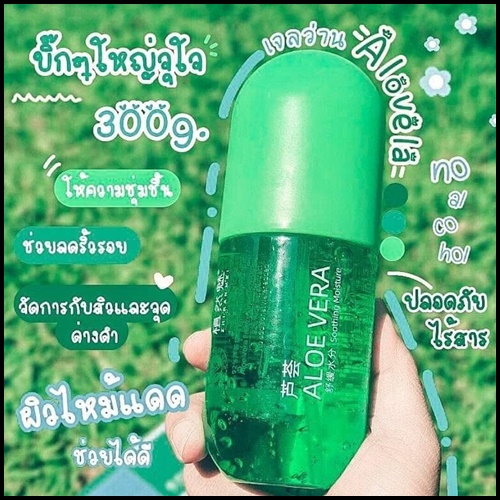 เจลว่านหางจระเข้ แคปซูลยักษ์ ของแท้