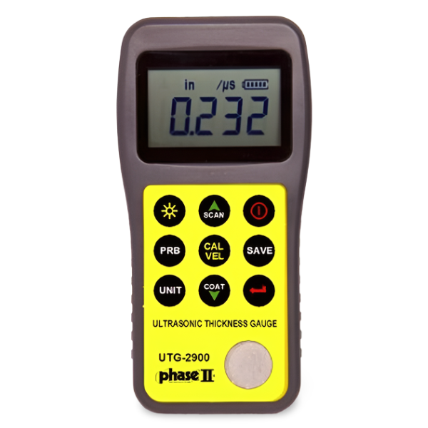 Phase-II รุ่นUTG-2900เครื่องวัดความหนาแบบอัลตร้าโซนิค,Ultrasonic Thickness Gauge with Thru Coating