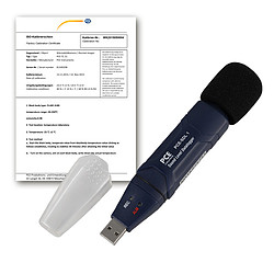 PCE รุ่นSDL-1-ICA incl. ISO-Calibration Certificateเครื่องสำหรับตรวจสอบสภาพการณ์Condition Monitoring Sound Meter