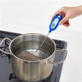 Tanita รุ่นTT-508N-BLเครื่องวัดอุณหภูมิดิจิตอลตัวเครื่องสีน้ำเงิน,Cooking thermometer waterproof,meas.range:-50~250°C