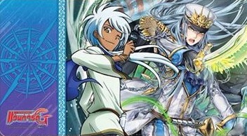 Playmat เพลแมท สนาม Vol.19 - Jaime Alcaraz & Thavas อควาฟอร์ซ ธาวาส แวนการ์ด