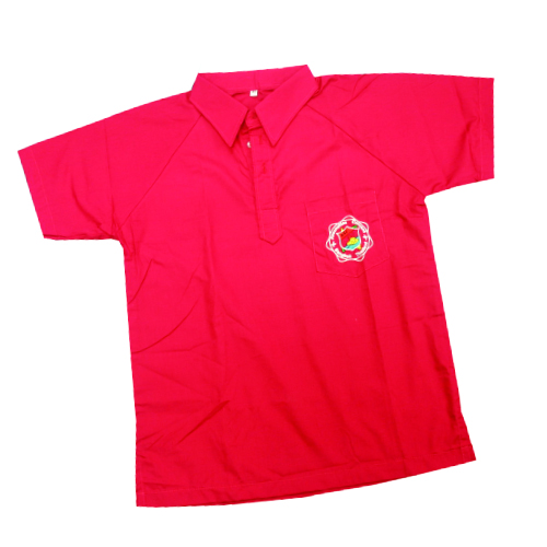 เสื้อพละผ้า TC เนื้อเรียบ