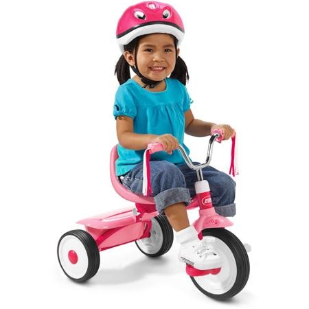 จักรยานสามล้อ Radio Flyer Boys Fold 2 Go Tricycle Pink