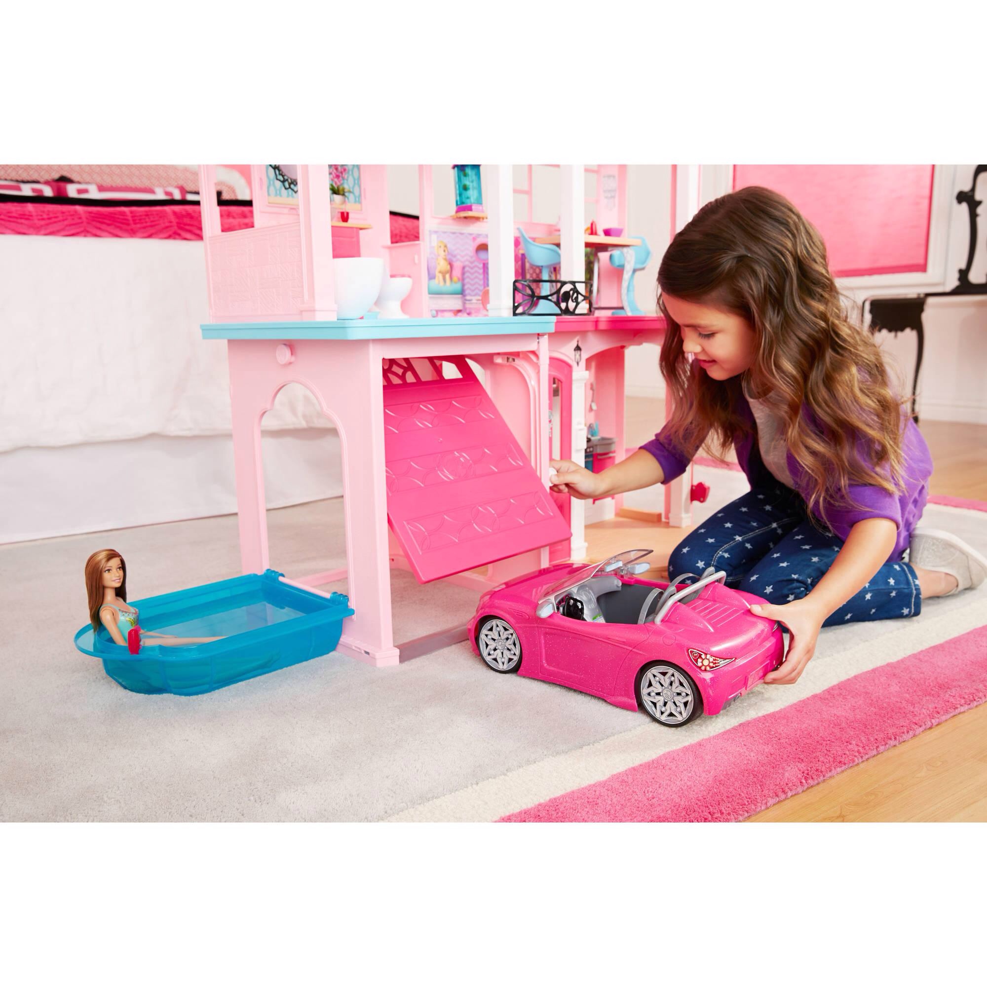 Barbie Dreamhouse บ้านบาร์บี้หลังใหญ่ มีเสียงและไฟ ลิขสิทธิ์แท้จากอเมริกา