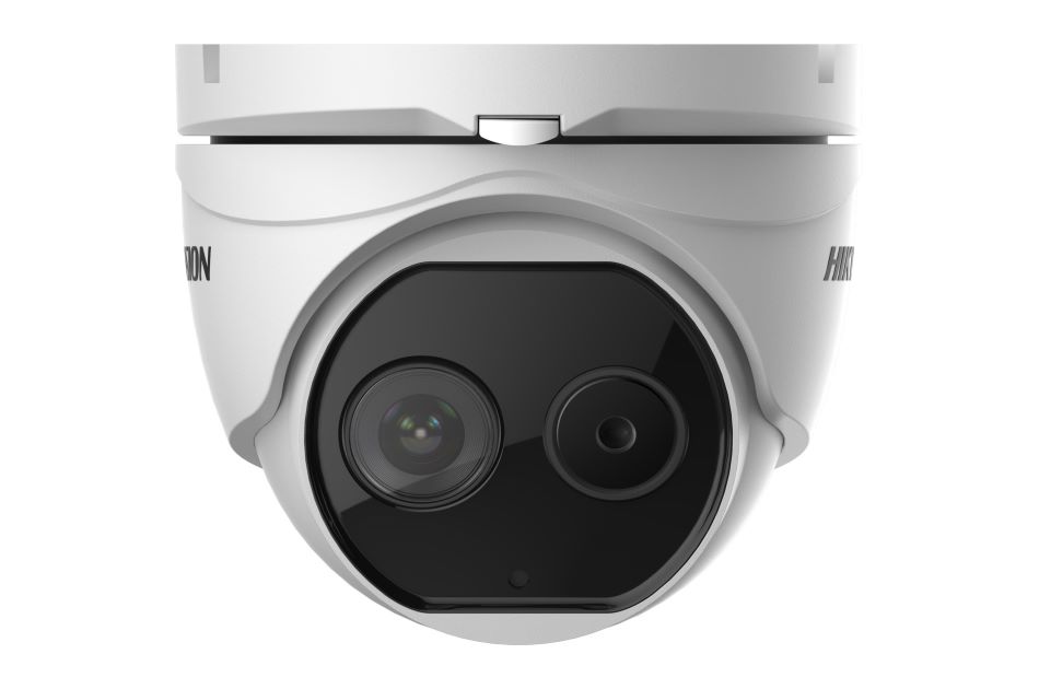 Hikvision รุ่นDS-2TD1217B-6กล้องความร้อน AI แบบโดม Dome type AI thermal camera DS-2TD1217B-6 / PA