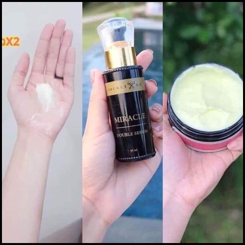 ดับเบิ้ลเซรั่ม Miracle Double Serum By Secret Me