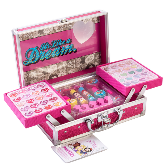 กระเป๋าเครื่องสำอางสำหรับเด็ก Smackers Disney Princess Comic Train Case ราคา 1,390 บาท