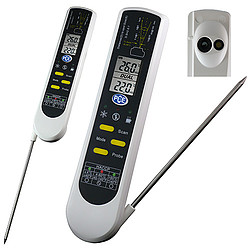 PCE รุ่นIR-100-ICA Incl. ISO Calibration Certificateเครื่องสำหรับตรวจสอบสภาพการณ์Condition Monitoring Contact / Non-Contact Food Thermometer