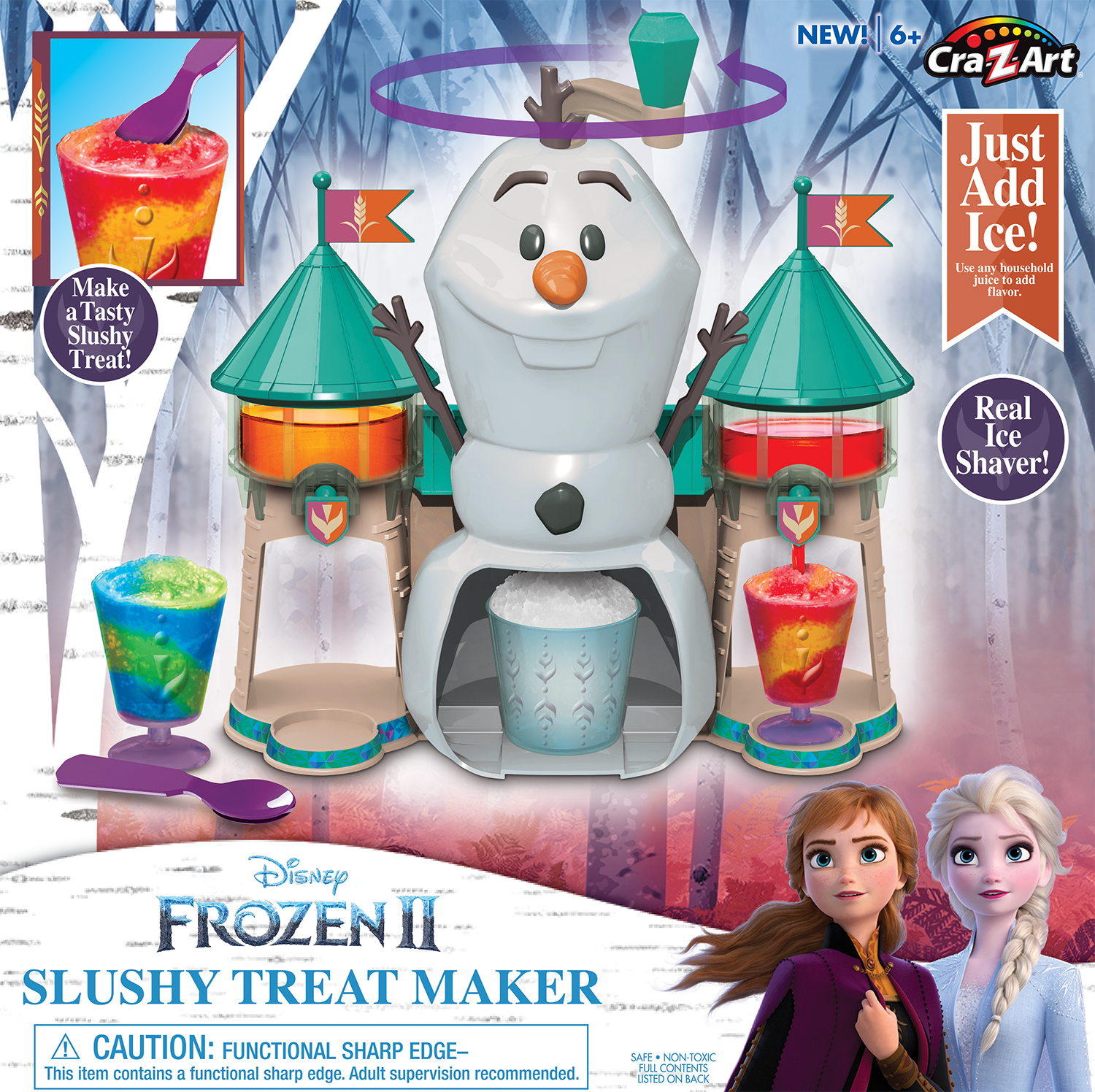 เครื่องทำน้ำแข็งเกล็ดหิมะ Disney Frozen 2 Slushy Maker