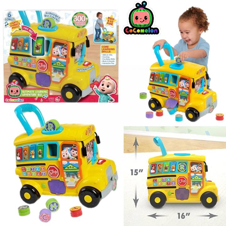 รถบัสกิจกรรม CoComelon Ultimate Adventure Learning Bus ราคา 2,990 บาท