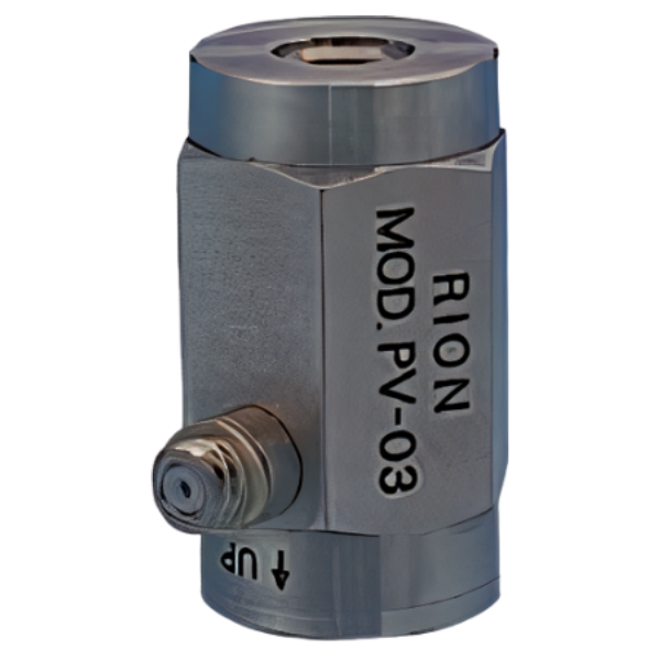 Rion รุ่น PV-03อุปกรณ์เซ็นเซอร์วัดความเร่งสำหรับเครื่องวัดสั่นสะเทือน,Standard Piezoelectric Accelerometer