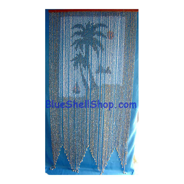 ม่านหอยทับทิมลายม้าน้ำ