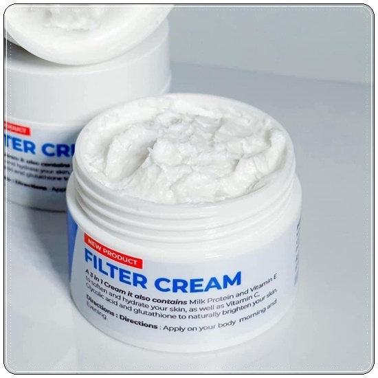 Filter Cream ฟิลเตอร์ครีม ครีมหัวเชื้อยา
