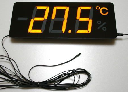 รุ่นTP-300HB-10ตัวบ่งชี้อุณหภูมิ / ความชื้นขนาดใหญ่Large temperature / humidity indicator TP-300HB-10 Cable 10m