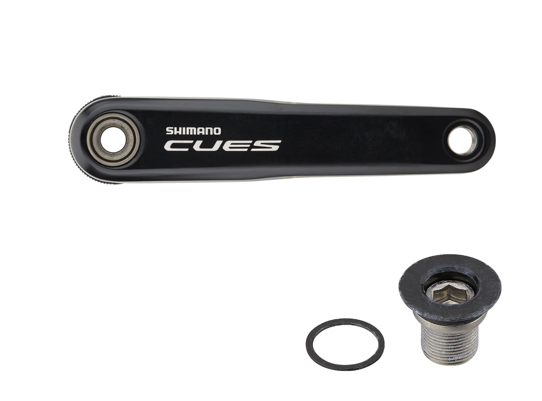 จานหน้า ขาจาน SHIMANO CUES 2-PIECE CRANKSET 2x11/10/9-speed แบบจาน 2 ใบ