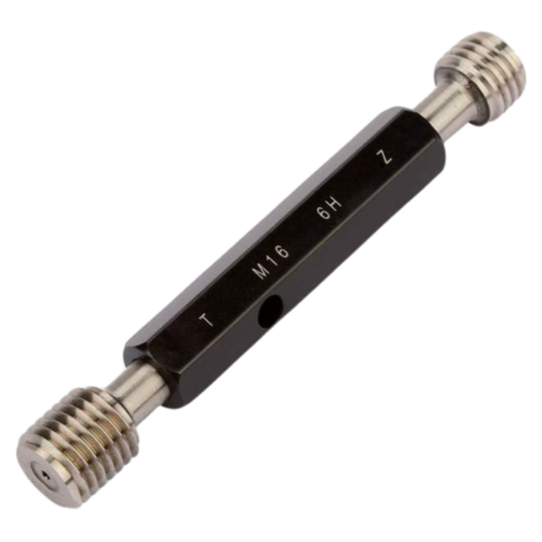 M52P2.0-6H เกจวัดเกลียวในชนิดเกลียวเมตริกมาตรฐานสากล, Metric thread plug gauge,taperlock(ISO standard,class-6H) M52x2.0-6H ,Go-NoGo set,with inspection result