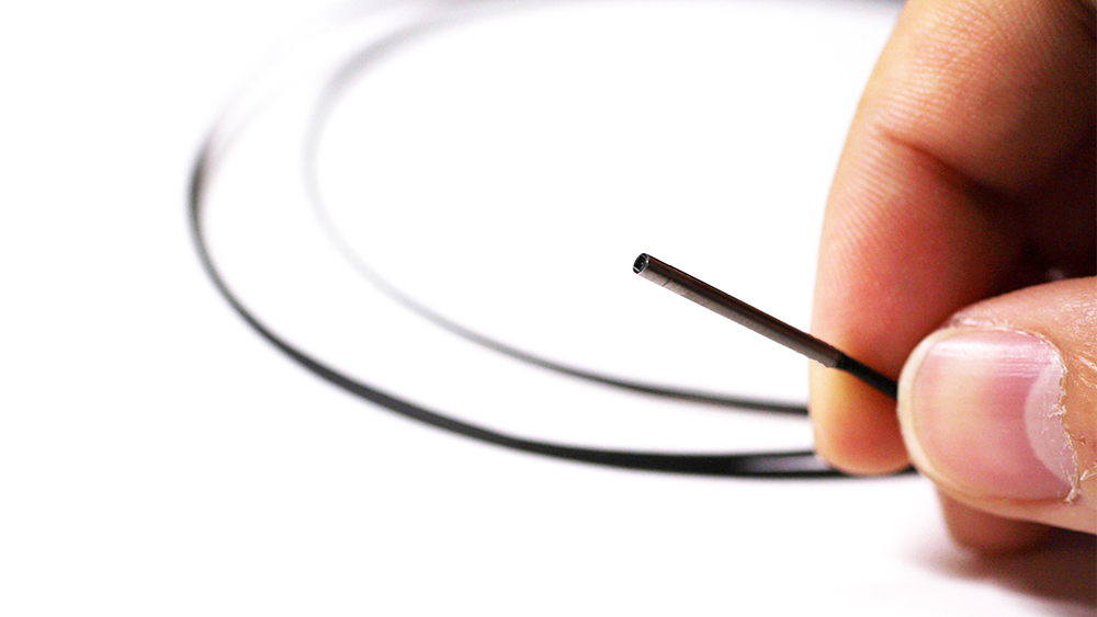 กล้องงูประสิทธิภาพสูง เส้นผ่าศูนย์กลางขนาดเล็กเพียงφ1.8mm Super-ultra Small industrial Video Borescope HNL-1.8CAM120