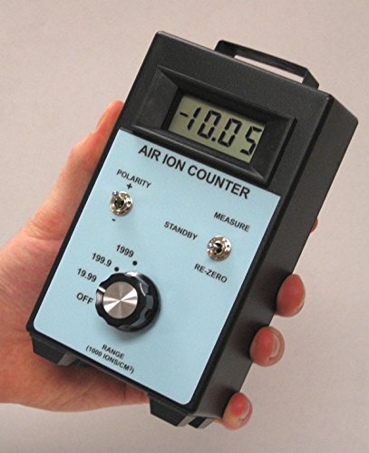 Alphalab รุ่นIC-1000เครื่องวัดปริมาณการปล่อยประจุบวกและลบ,Air Ion Counter,Meas.range:10～1,999,000(Pcs/cc)