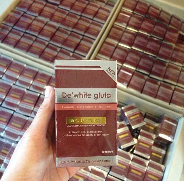 กลูต้าหน้าเด็ก (de'white gluta Gluta Stem Cells Overwhite)