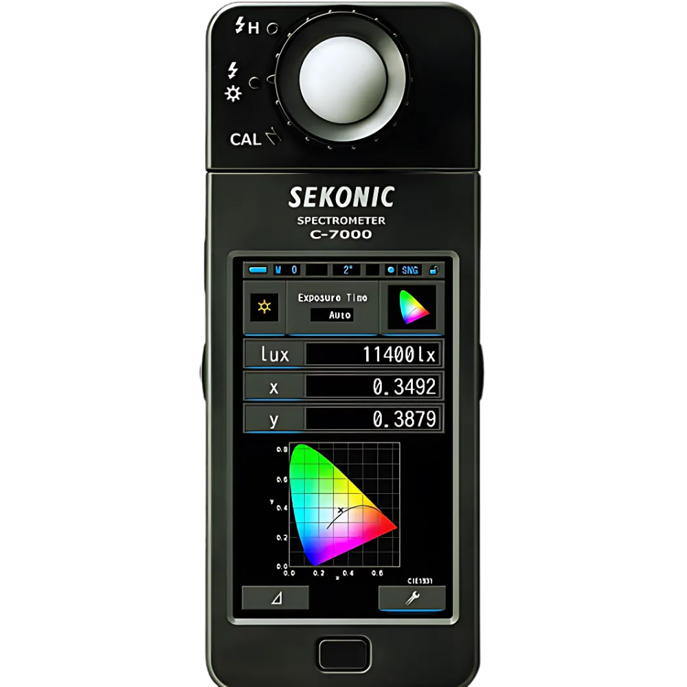 Sekonic รหัส C-7000 เครื่องวัดสเปกตรัมแสง,Spectroscopic color illuminometer,wavelength range:380～780nm