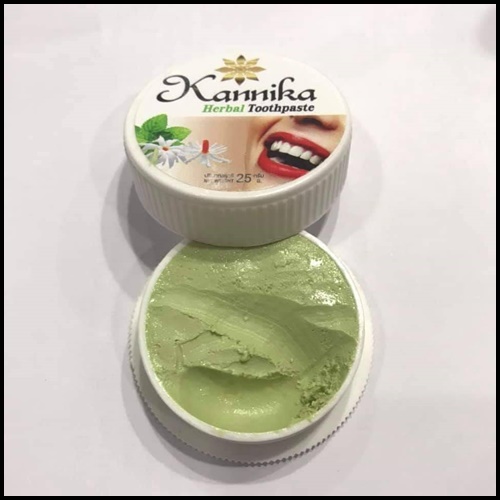ยาสีฟันสมุนไพรกรรณิการ์ Kannika Herbal Toothpaste