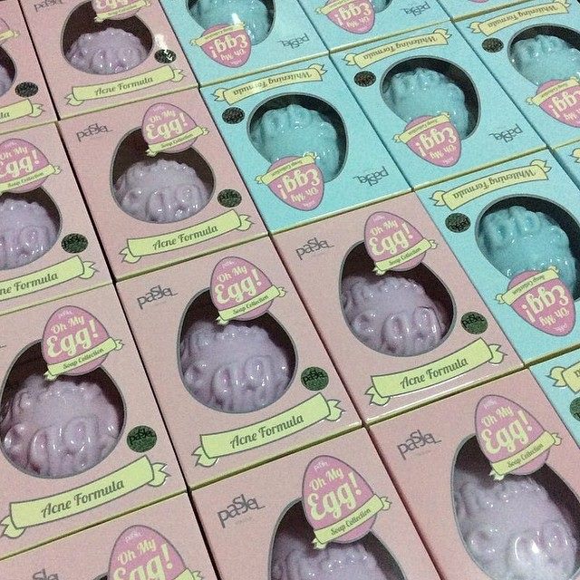 Pasjel Oh My Egg Soap Cellection