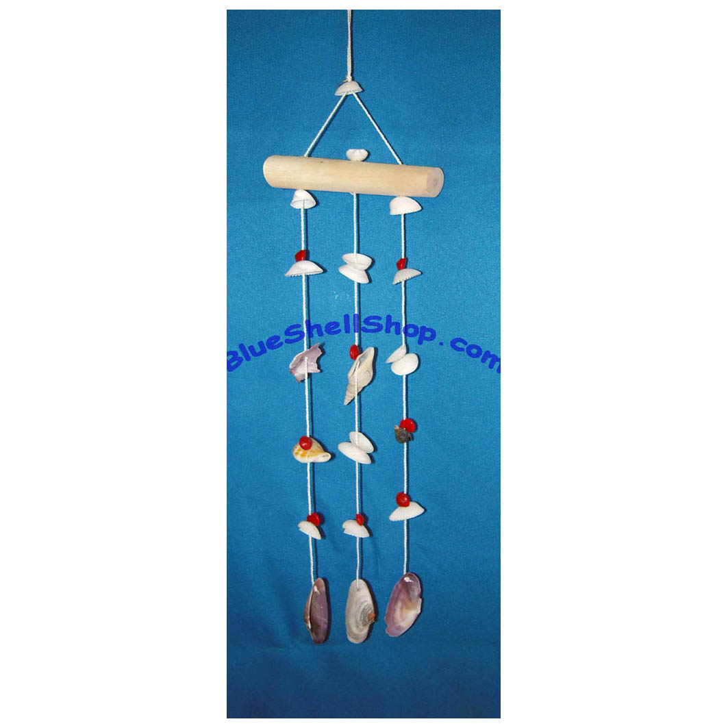 โมบายสามสายหัวกะลาและหัวไม้