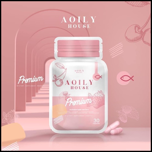 Aoily House Premium ออยลี่ เฮ้าส์ กลูต้าพรีเมี่ยม (แพ็คเก็ตใหม่)