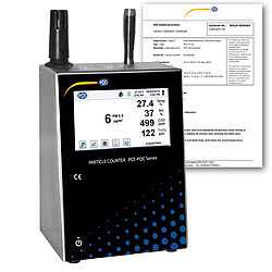 PCE รุ่นPQC-22EU Incl. Calibration Certificateเครื่องวิเคราะห์ก๊าซคาร์บอนไดออกไซด์CO2 Analyser
