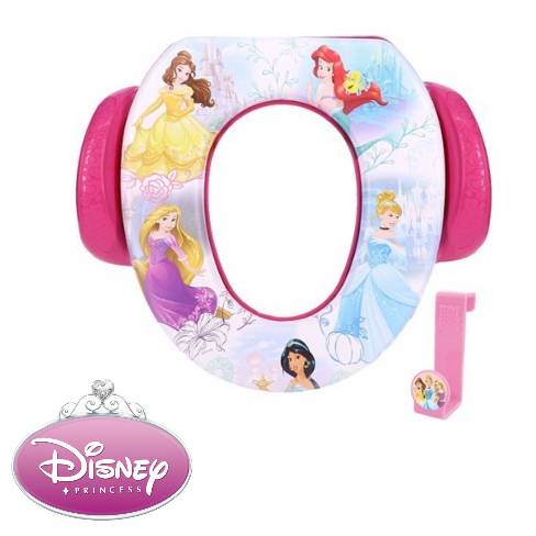 เบาะรองชักโครกเด็ก ลายเจ้าหญิง Disney Princess "Adventure is Waiting" Soft Potty Seat with Potty Hook