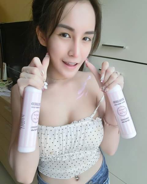โลชั่นคอลลาเจน เพียวไวท์ โลชั่นฝนฝน (COLLAGEN PURE WHITE LOTION BY Fon Fon)