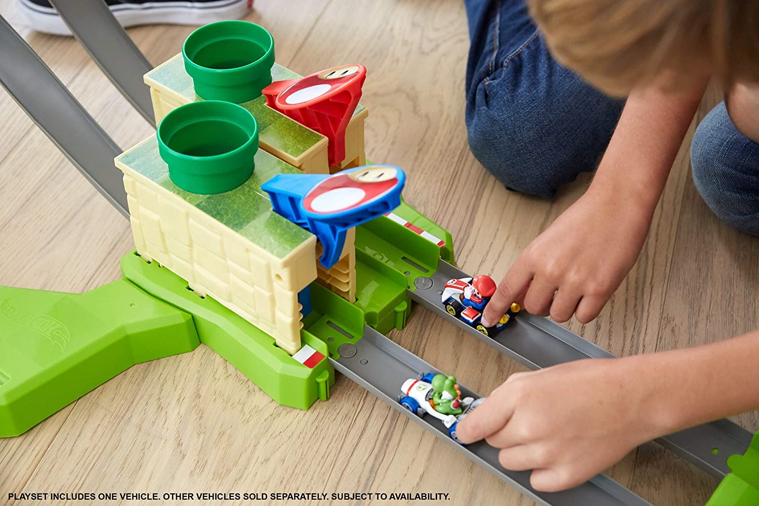 ชุดรถแข่งมาริโอ้คาร์ท กล่องใหญ่ Hot Wheels Mario Kart Circuit Lite ราคา 3,990.- บาท