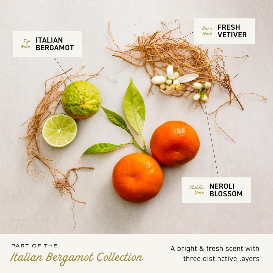 นำเข้า 🇺🇸 🫧 ปลุกความสดชื่นและหรูหราในทุกครั้งที่อาบน้ำ ✨ Cremo Italian Bergamot Body Wash กลิ่นที่ใช่สำหรับผู้ชายที่มีสไตล์ ราคา 750 บาท / ขวด มีค่าส่ง