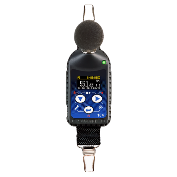 Svantek รุ่นSV-104เครื่องวัดระดับความดังเสียง,Single Noise Dosimeter Deluxe Kit with Calibrator