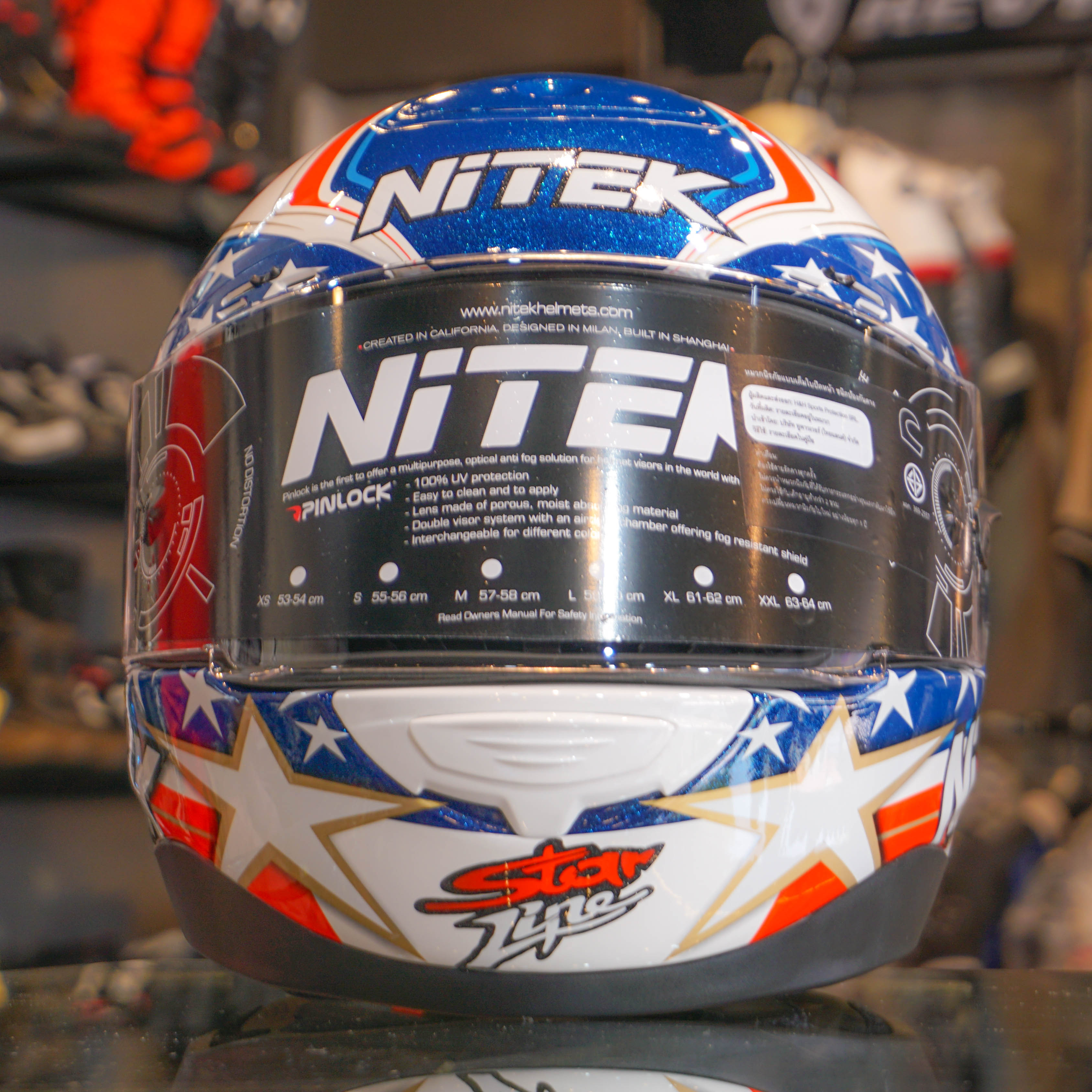 หมวกกันน็อค NITEK ลาย AMA