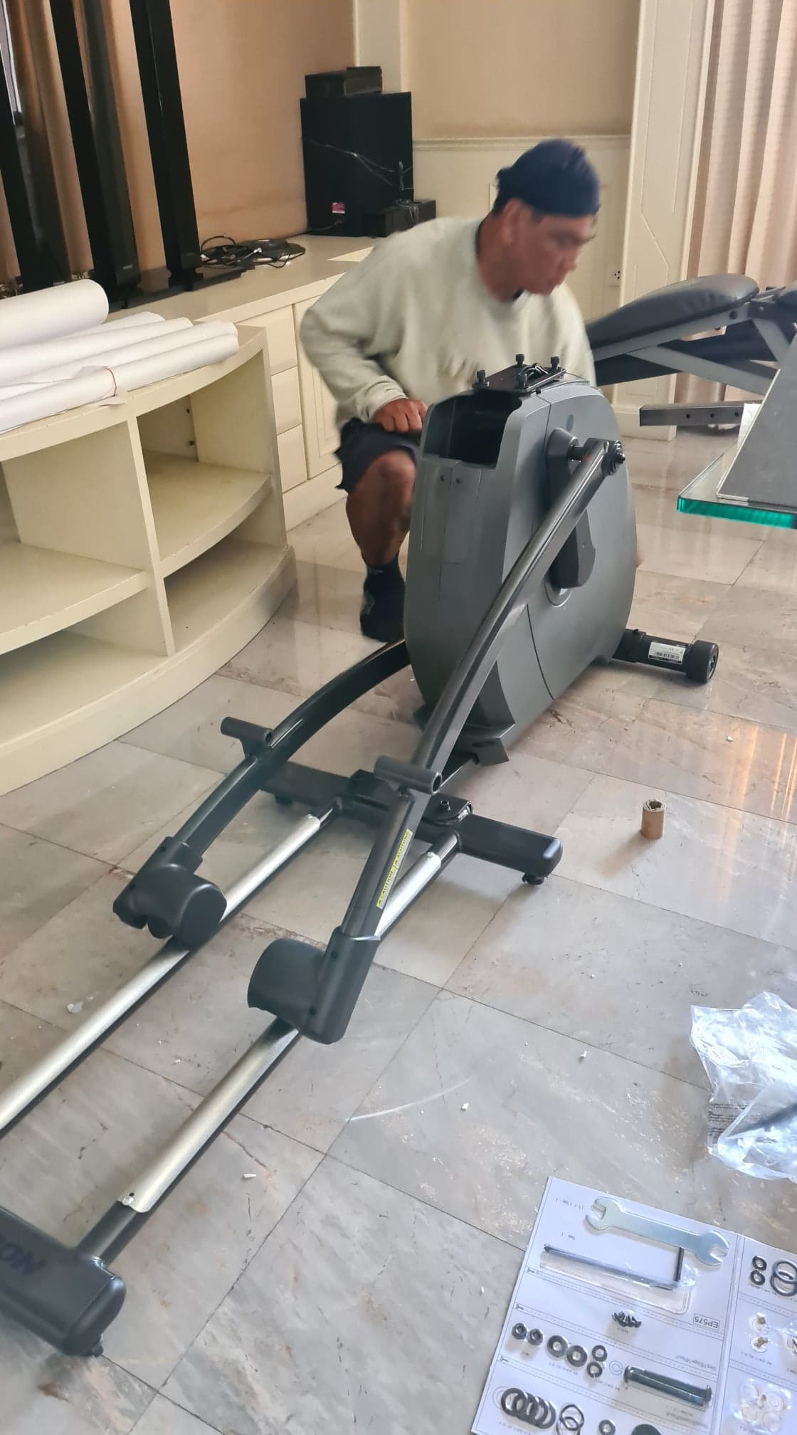 เครื่องเดินวงรี Horizon ex59 elliptical