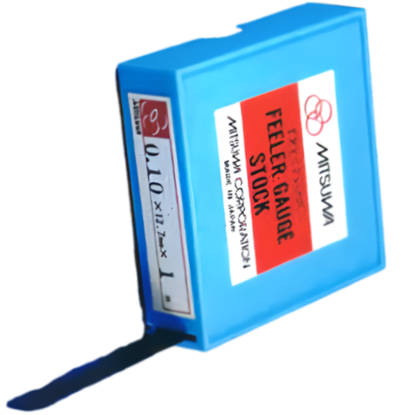 Mitsuwa รหัสสินค้าFG031127-3 ฟิลเลอร์เกจสำหรับรองวัดความหนาความยาว3เมตร, Feeler Gauge, size: 0.31x12.7mmx3M