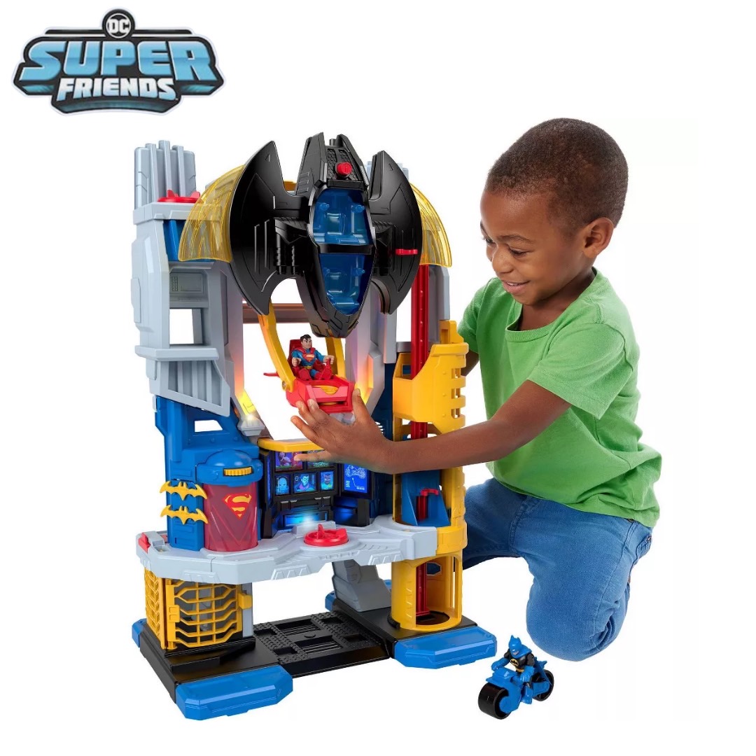 นำเข้า 🇺🇸 กับชุด Fisher-Price Imaginext DC Super Friends Ultimate Headquarters 🦇✨ พร้อมฟิกเกอร์ ราคา 4,990 บาท